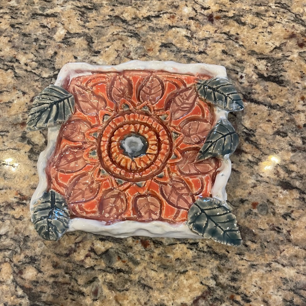 Decorative Pottery Tile
